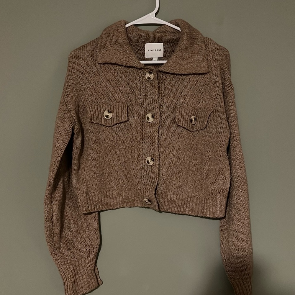 Button down cardigan